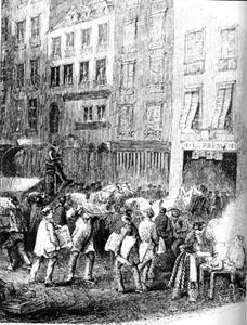 The streets of Paris...in the 1848. revo. .....HI!